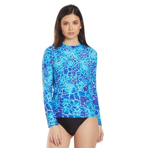 Chaleco de Dos Piezas para Mujer, Sin Mangas, UPF50+, de Secado Rápido, Poliéster/Spandex, para Surf y Natación - Product Image 1