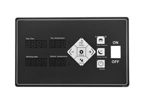 แผงควบคุมเตาอบพิซซ่า MK8330 ระบบควบคุมอัจฉริยะสำหรับเตาอบแบบสายพานไฟฟ้าหรือแก๊ส - Product Image 2