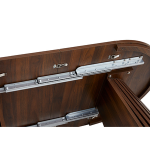 Elegante Mesa de <span class=keywords><strong>Centro</strong></span> Extensible de Madera de Teca para Sala de Estar - Product Image 4