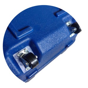 Grande boîte SCBA en plastique portable bleue de 9L avec roues pour équipement et accessoires de lutte contre l'incendie <span class=keywords><strong>des</strong></span> <span class=keywords><strong>pompiers</strong></span> - Product Image 6