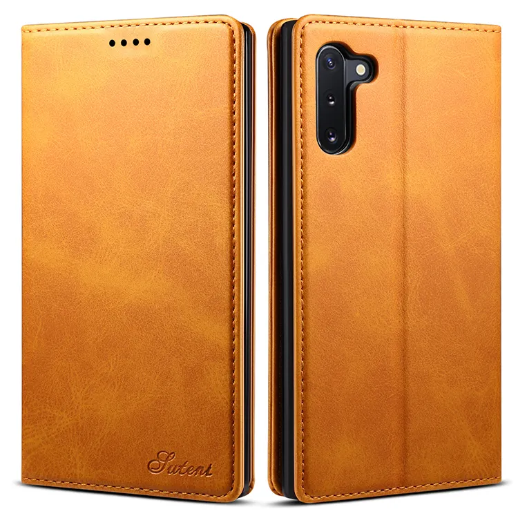 Suteni High Quality Wholesale Phone Cases Wallet Flip Case Cover Sublimation Phone Case5G For Samsung Galaxy Note 10 10Plus Case