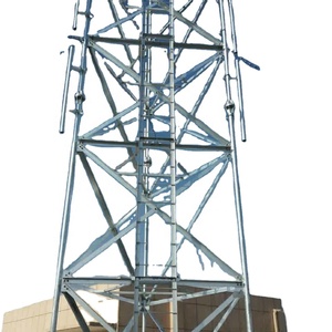 <span class=keywords><strong>15</strong></span> Mét Heavy Duty Antenna Mast Viễn Thông Trên Mái Nhà Đơn Cực Cực Tháp Giá - Product Image 2