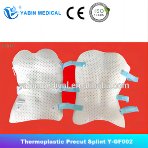 CE ISO ha certificato la stecca termoplastica perforata riutilizzabile dell'attrezzatura di terapia medica per la riabilitazione ortopedica di fisioterapia - Product Image 4