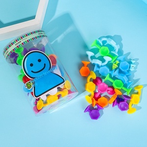 Blocchi da Costruzione Educativi Morbidi in TPR con Ventose - Giocattoli Fai-da-te a Particelle Grandi per Bambini dai 4 ai 6 Anni (Separabili) - Product Image 4