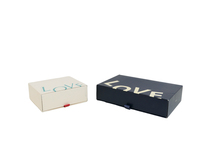 Logo de marque personnalisé boîtes de rangement à tiroir en carton pour emballage de sous-vêtements chaussettes