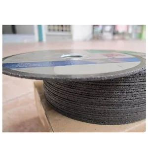 105mm 4inch Disco Abrasive Cutting Disc Black Green OEM Suitable For Stainless Steel Metal