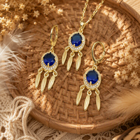 Bijoux de mode très demandés, parures d'arbre (boucles d'oreilles et collier) pour femmes, fabrication chinoise