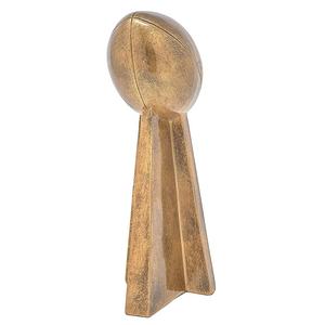 Trofeo de fútbol <span class=keywords><strong>Lombardi</strong></span> de oro antiguo, campeón de la Liga, trofeo de rugby de poliresina, premios de fútbol de resina para recuerdo - Product Image 2