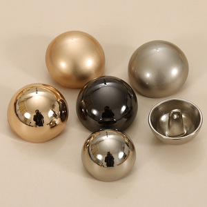 Wholesale High-grade Round Mushroom Zinc Alloy <strong>Button</strong> <strong>Metal</strong> <strong>Buttons</strong> for Suit Jacket Sweater - Product Image 2