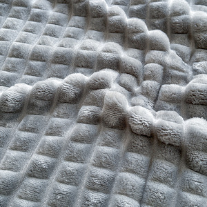 Couverture hiver bureau flanelle jeter couverture motif solide <span class=keywords><strong>fausse</strong></span> <span class=keywords><strong>fourrure</strong></span> <span class=keywords><strong>Plaid</strong></span> rayé tricoté Technique doux lisse confortable - Product Image 3