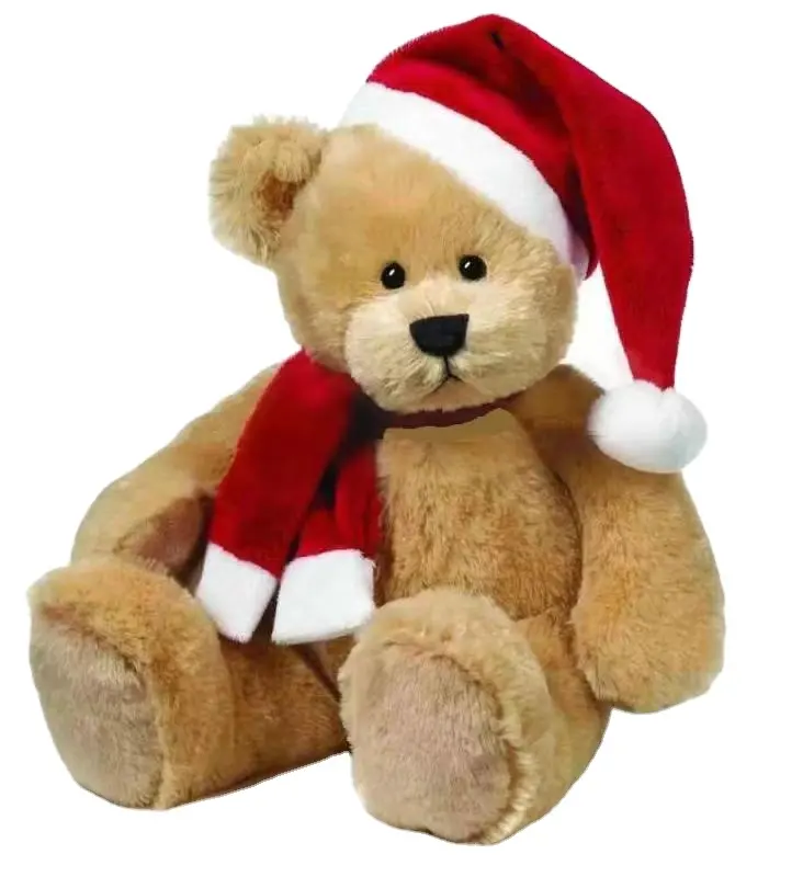 Custom Stuffed Plush Teddy Bear Christmas Gift Christmas Teddy Bear