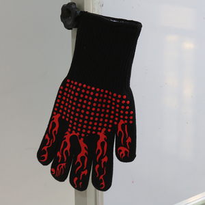 Guantes para horno de barbacoa, Logo personalizado, OEM 932F, resistentes al calor extremos - Product Image 5