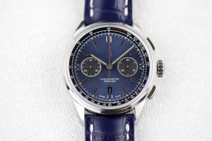Montre mécanique de luxe pour homme en acier inoxydable de haute qualité, chronographe Premier B01 42 avec deux cadrans intégrés Breitlines - Product Image 3