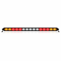 Barre lumineuse LED HSSH 24-40 pouces 60W-100W pour feux arrière, frein, marche arrière, clignotant, éclairage tout-terrain pour camion, SUV, VTT, UTV