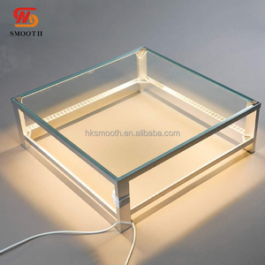 SMOOTH 3D Effect Tempered Glass Lighted Dance Floor Flowers Display Platform Wedding Party LED Stage - Product Image 6