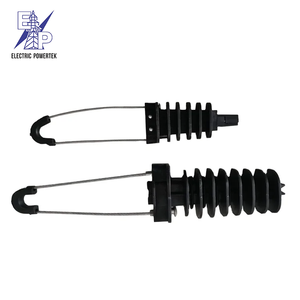 Pinces de câble en plastique de haute qualité accessoire pince de tension d'ancrage de <span class=keywords><strong>Suspension</strong></span> de puissance - Product Image 1