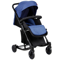Vente en gros Poussette pour bébé légère et facile à plier Landau à bascule pour nouveau-né Poussette pour bébé avec système de voyage