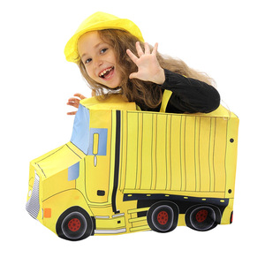 Combinaison de carnaval d'Halloween pour enfants : Véhicules de chantier, Voiture de police, <span class=keywords><strong>Ambulance</strong></span>, Camion de pompiers - Tenue de performance pour la maternelle - Product Image 3