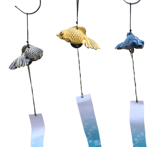 โรงงานอี้ตั๋วหยี่ขายส่งของตกแต่งสไตล์ญี่ปุ่น อาทิเช่น โลมาเหล็กหล่อ <span class=keywords><strong>ปลาวาฬ</strong></span> ปลาทอง กระดิ่งลม ของแขวนระเบียง กระดิ่งวินเทจ - Product Image 4