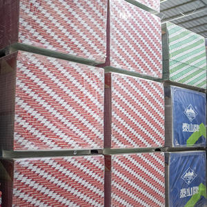 Plaque de plâtre moderne de 12 mm pour cloisons sèches, en gypse naturel pur, pour usage intérieur, forme de dalle de plafond carrée - Product Image 5