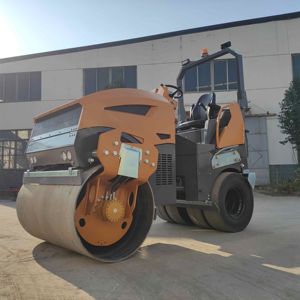 LC20 Compacteur vibrant autoporté de 2 tonnes certifié CE Rouleau compresseur moteur diesel Noyau double tambour Composants essentiels du moteur de la pompe - Product Image 4