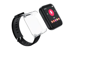 Умные наручные часы с Bluetooth, MP4, электронная книга, функция записи звука, квадратный TFT дисплей, трекер сердечного ритма, Резиновая лента - Product Image 4