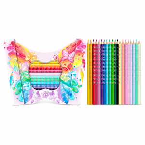 Matite Pastello Sparkle a 12 Colori con Schema Cromatico Macaron, Confezionate in Scatola di Ferro <span class=keywords><strong>FABER</strong></span> CASTELL - Product Image 2