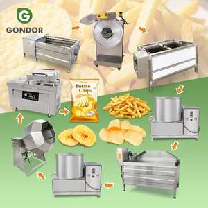 Ligne de production industrielle de frites et de chips de pommes de terre congelées - Product Image 1