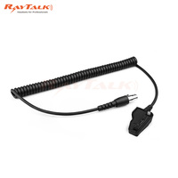 Câble de déconnexion rapide XLT QD180 PTT pour microphone à condensateur HS400 HS500, communication filaire, connecteur XLR pour utilisation en conférence