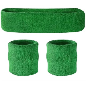 Échantillon Gratuit : Bandeaux de Sport Vert Clair de Qualité Supérieure pour Femmes, Hommes, Filles et Garçons – Idéaux pour la Gym, l'Entraînement et le Yoga, Super Confortables - Product Image 3
