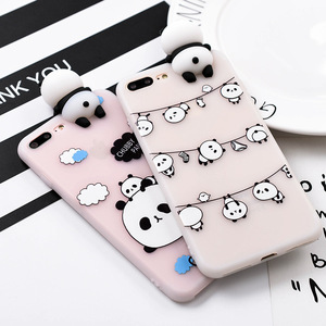 Vente flash - Étui de téléphone en silicone souple Panda, étanche et antichoc pour 13 12 11 Pro Max Xr Xs Max 8 7 Plus - Product Image 2