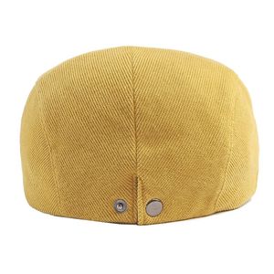 TX9199 Boina francesa para hombre al aire libre Newsboy Hat Sunscreen Beret Ivy Cap <span class=keywords><strong>Taxi</strong></span> Flat Top Flat Cotton Bidboy Hat - Product Image 3