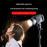 Projecteur LED de studio Kdbao 40W haute puissance en aluminium pour diffusion en direct et photographie, kit d'éclairage d'appoint