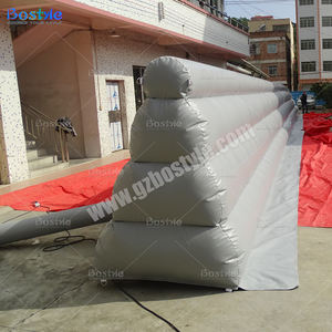 Fábrica al por mayor gigante inflable señalización pared inflable barato valla plegable pared inflable Banner pared para eventos - Product Image 2