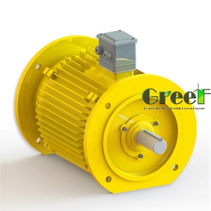 Alternador de Imán Horizontal de 60 KW y 600 RPM con Diseño de Enfriamiento Eficiente para Operación Continua - Product Image 3