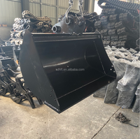 Aksesoris Mini Excavator, Bucket Lebar, Bucket Bergigi, Harga Murah, 400mm 200mm 800mm, Bucket Standar
