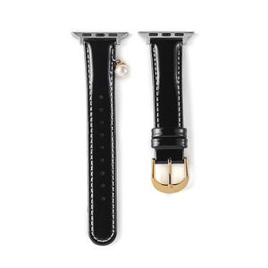 Correa de Cuero Genuino de Lujo para Mujer Upro con Decoración de Perlas para Apple Watch, Correa de Moda para iWatch de 38/40/41/44/45/49 mm - Product Image 5