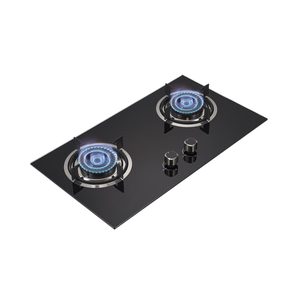 Table de cuisson à gaz encastrable double brûleur à allumage électronique et surface vitrocéramique pour usage domestique – Offre spéciale - Product Image 4