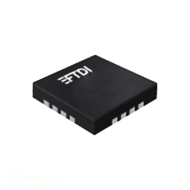 16 WQFN Exposed Pad FT230XQ-R Interface Components Electronic In Stock