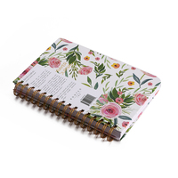 Carnets d'activités et agendas personnalisés de luxe à couverture rigide B4, élégants, en gros, avec spirale et bande élastique dorée, impression sur mesure pour fournisseurs