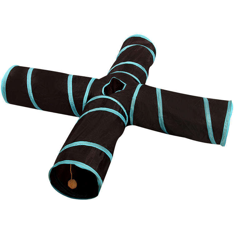 Blue black stripe cross