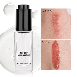 Base de Maquillage Liquide <span class=keywords><strong>Fixateur</strong></span> Personnalisé Marque Privée, Formule Moyenne pour Pigments de <span class=keywords><strong>Fard</strong></span> à Paupières en Poudre et Gouttes de Mélange - Product Image 2