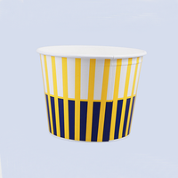 Emballage alimentaire jetable 130 oz, seau/boîte à poulet frit à emporter en papier