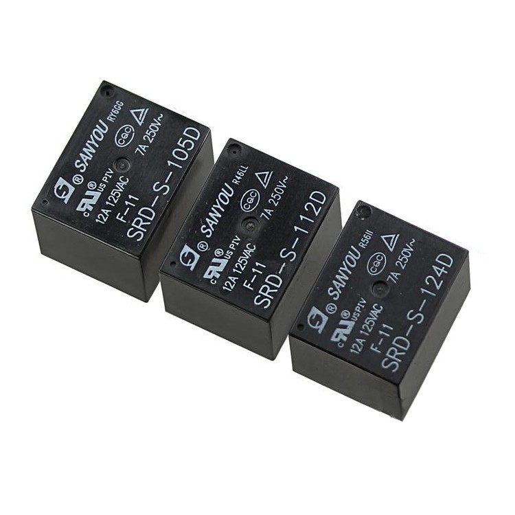 Новый электронный компонент 24VDC 7A 5pin реле SRD-S-124D новым реле