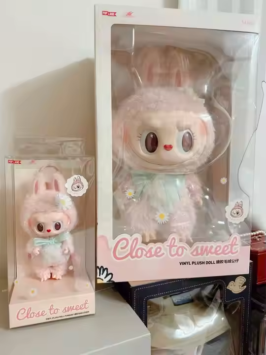 POP MART Labubu Original 17cm MOKOKO CLOSE to SWEET Figure