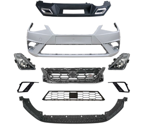 Kit de Conversión de Parachoques para Seat <span class=keywords><strong>IBIZA</strong></span> 2018 2019 <span class=keywords><strong>2020</strong></span> FR, Kit de Carrocería, Parrilla Delantera, Parachoques, Difusor Trasero - Product Image 1