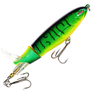 Kit de Señuelos de Pesca Portátiles al por Mayor para Agua Dulce y Salada, con Hélices de Superficie, Señuelos Duros, Gubias Blandas, Gusanos, Anzuelos y Caja de Aparejos - Product Image 4