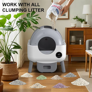 Kotak Pasir Kucing Otomatis OEM dengan Pembersihan Sendiri, Dikendalikan Aplikasi Pintar, Bebas Bau, Kapasitas Besar, Pemasok Grosir - Product Image 3