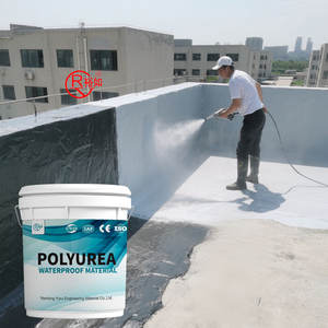 <span class=keywords><strong>YURU</strong></span> Offre Spéciale Vente en gros Caoutchouc imperméable Polyurea Revêtement de toit pour mur extérieur Polyurea Spray Revêtement imperméable - Product Image 5