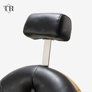 Profesional Sillas De Barbero Negro Y Oro Vintage Reclinable Corte De Pelo Peluquería Silla Sillas De <span class=keywords><strong>Barberia</strong></span> - Product Image 5